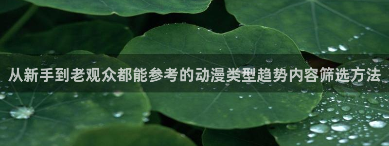 蛙漫社：从新手到老观众都能参考的动漫类型趋势内容筛选方法